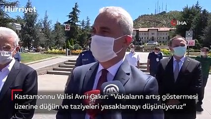 Vali Çakır: “Vakaların artış göstermesi üzerine düğün ve taziyeleri yasaklamayı düşünüyoruz”