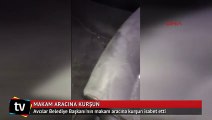 Avcılar Belediye Başkanı'nın makam aracına kurşun isabet etti