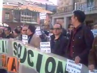 ZAMORA. Huelga Justicia. Concentracion 13-III-08