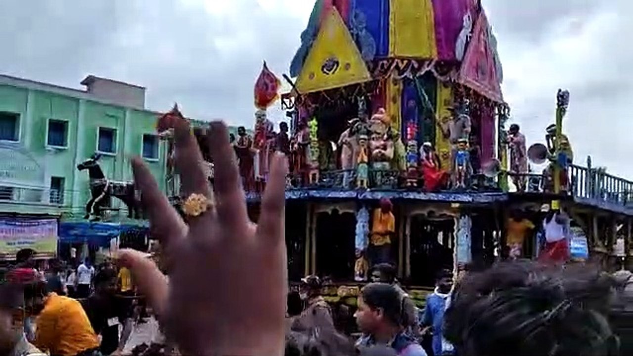 World famous Rath yatra At Baripada Odisha  !! Rath yatra in India  !! Lord jagannath