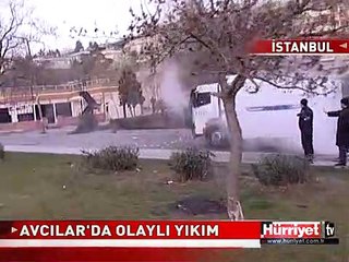 BAR VE RESTORANT YIKIMINDA OLAYLAR ÇIKTI