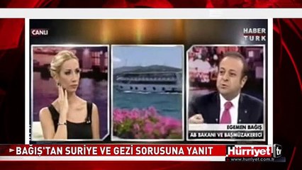 BAĞIŞ'TAN SURİYE VE GEZİ SORUSUNA YANIT