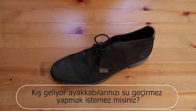 Ayakkabılarınızı su geçirmez yapmak ister misiniz? Yaparım Bilirsin