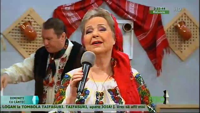 Mioara Velicu - Mi-a zis tata intr-o seara (Dimineti cu cantec - ETNO TV - 12.01.2015)