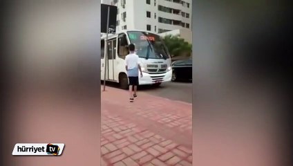 Şakacı çocuğun şakası bu sefer tutmadı