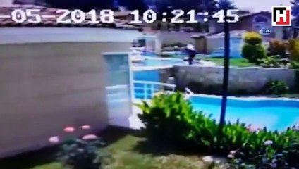 Havuza düşen 65 yaşındaki sağır-dilsiz nine ve 3 yaşındaki torunu boğuldu