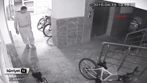 Bisiklet hırsızlığı şüphelilerini güvenlik kamerası yakalattı