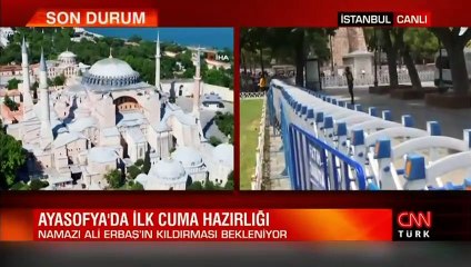 Son dakika haberler... Ayasofya'da ilk namazın ayrıntıları belli oldu!