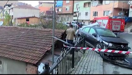 İstanbul Ayazağa'da kamyon terör estirdi