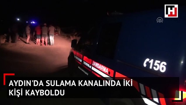 Sulama kanalında 2 kişi kayboldu