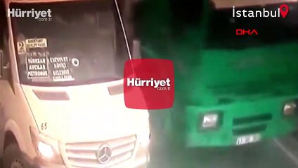 Esenyurt'ta minibüsçü aynasını kıran  kamyoncuyu kovaladı