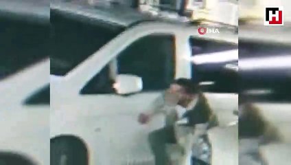 Uber sürücüsü, uber aracından ayna kapağı çaldı