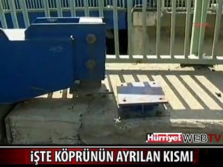 HALİÇ KÖPRÜSÜ'NDE BÜYÜK TEHLİKE