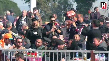 Pehlivan develer nefes kesti