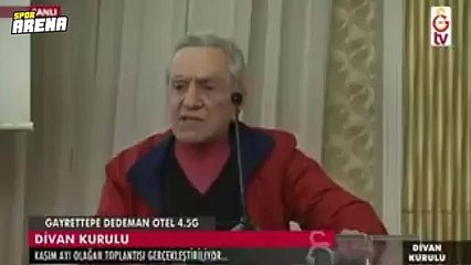 Aydemir Akbaş, Galatasaray Divan Kurulu'ndaki konuşmasıyla gündem oldu