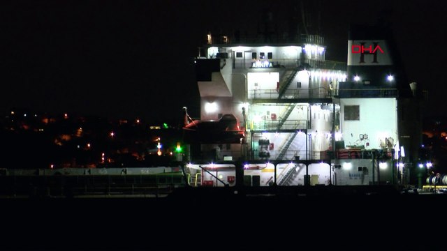 İstanbul Boğazı bir süre gemi trafiğine kapatıldı