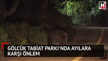 Gölcük Tabiat Parkı'nda ayılara karşı önlem