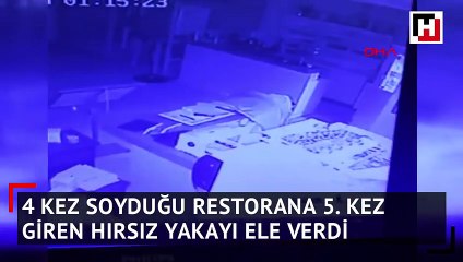 Restorana dadanan hırsızlık şüphelisi, keşif yaparken fark edilip yakalandı