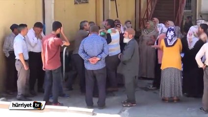 İki kardeşi ayıran kaza güvenlik kamerasında