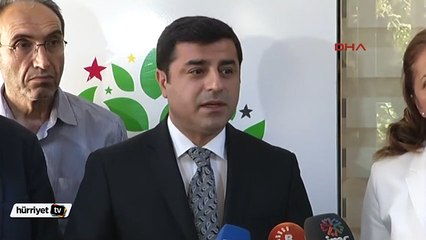 Selahattin Demirtaş genel kurulu neden terk ettiklerini açıkladı