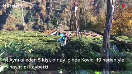 Aynı aileden 5 kişi, bir ay içinde Kovid-19 nedeniyle hayatını kaybetti