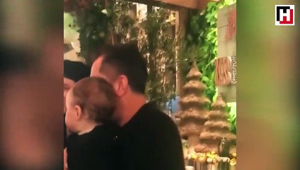 Gülşen ile Ozan Çolakoğlu'nun oğulları Azur Benan 1 yaşına bastı