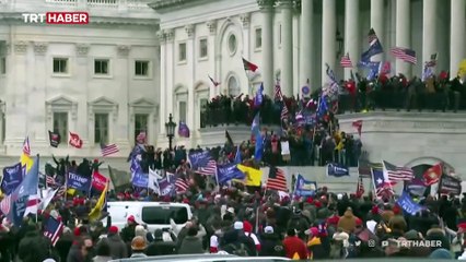 ABD'deki Kongre baskınından yeni görüntüler yayınlandı