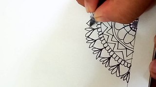 doodle art drawing/zentangle art/mandalapattern