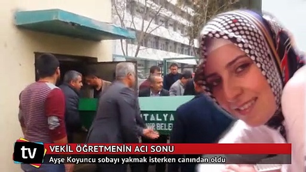 Vekil öğretmen Ayşe Koyuncu'yu mangal jölesi yaktı