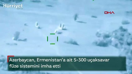 Azerbaycan, Ermenistan'a ait S-300 uçaksavar füze sistemini böyle imha etti
