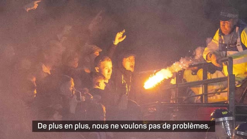 West Ham - Anderlecht : David Moyes condamne le comportement des supporters belges, Anderlecht s'excuse
