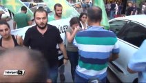 Polis Mersin'de eylemcileri biber gazıyla dağıttı