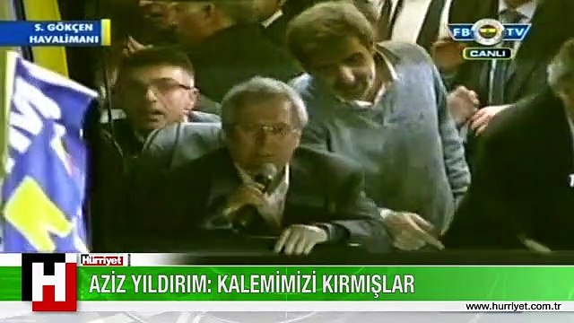 AZİZ YILDIRIM: FENERBAHÇE SON KALEDİR TESLİM OLMAZ