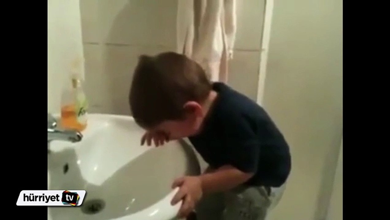 Küçük çocuktan profesyonel gözyaşları