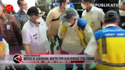 Usai Diinspeksi, Stadion Kanjuruhan Akan Direnovasi Total