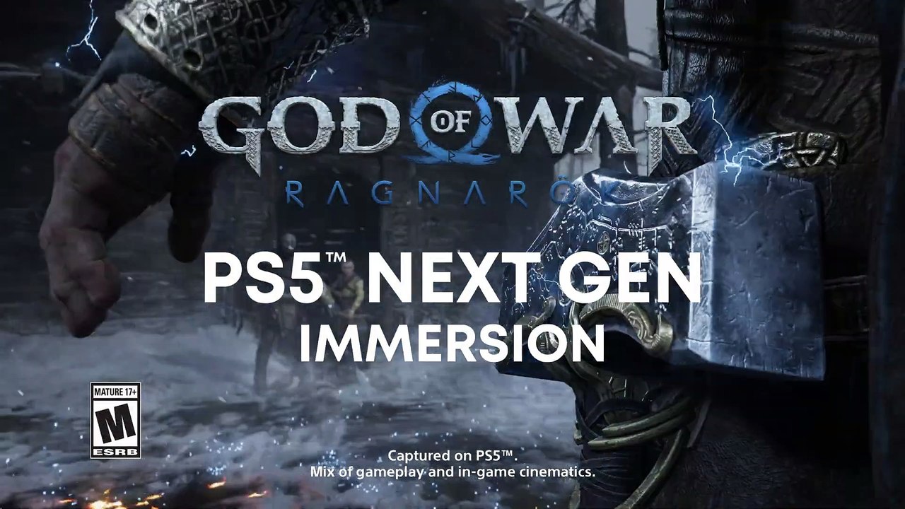 God of War Ragnarök - Next Gen Immersion Trailer   PS5 Games