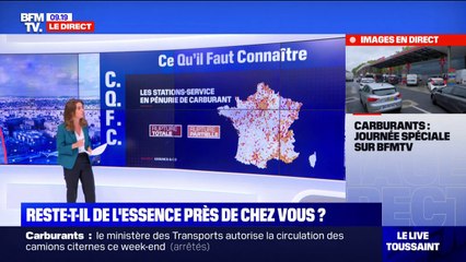 Pénurie de carburants: reste-t-il de l'essence près de chez vous?