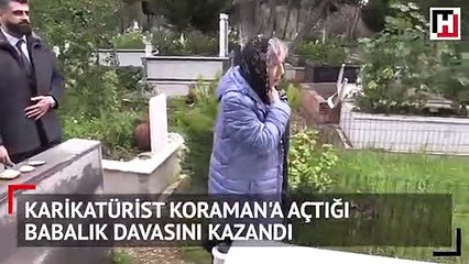 Babalık davasında karar çıktı! Karikatürist Koraman'a açtığı babalık davasını kazandı