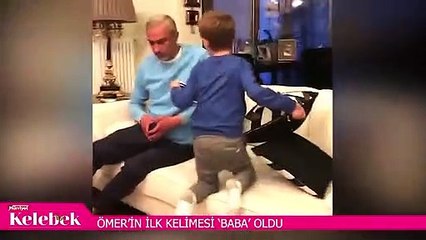 Esra Erol’un oğlu Ömer’in ilk kelimesi ‘baba’ oldu