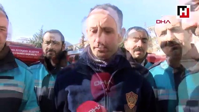 Depremin simgesi 'Azize' ile kurtarıcısı itfaiye erinin duygusal buluşması