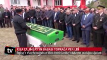 Rıza Çalımbay'ın babası toprağa verildi