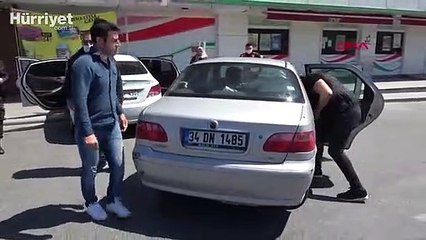 Suriyeli şüpheli, kız arkadaşının kullandığı otomobilin bagajında yakalandı