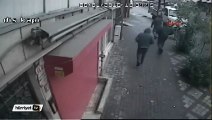 Bağcılar'daki banka soygunu anı güvenlik kamerasında