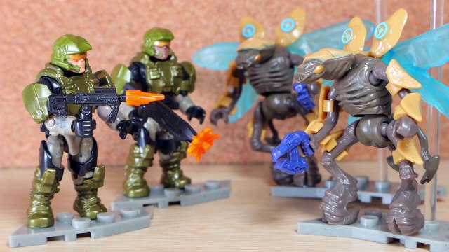 Mega Construx HALO: UNSC Marine Defense || DOOM Construx Review