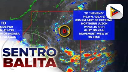 Bagyong Neneng, bahagyang humina habang patuloy na tinutumbok ang Hilagang Luzon