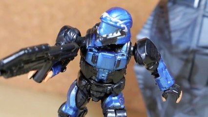  Mega Bloks HALO: BLUE Metallic Series ODST Drop Pod || DOOM Construx Review