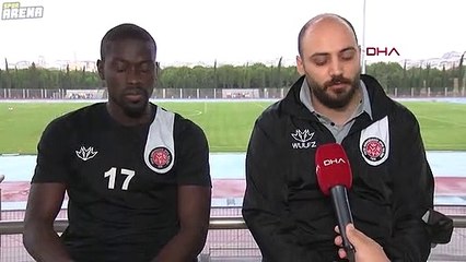 Ndiaye: 'Hocamız isterse kaleci olarak bile oynarım'