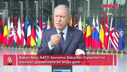 Bakan Akar'dan Yunanistan'a 'diyalog' çağrısı