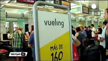 Barcelona havalimanında 2 bin kayıp bagaj
