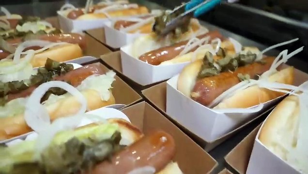 100 PORSI PER HARI|| JAJANAN ASIAN FOOD VIRAL - American style Cheese _HD